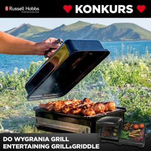 Wygraj grilla Entertaining Grill & Griddle