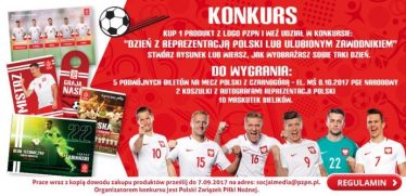 Konkurs "Dzień z Reprezentacją Polski/Ulubionym Zawodnikiem"