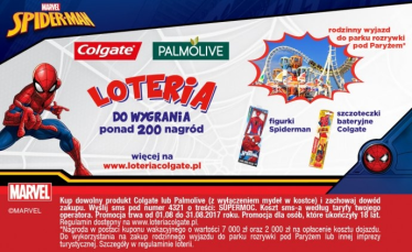 Loteria promocyjna Colgate i Palmolive