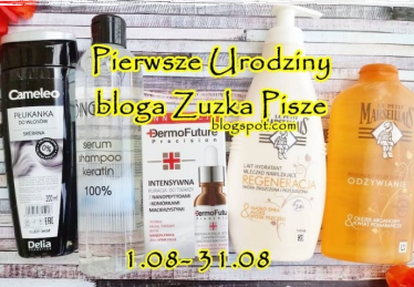 Konkurs "Urodziny bloga ZuzkaPisze"