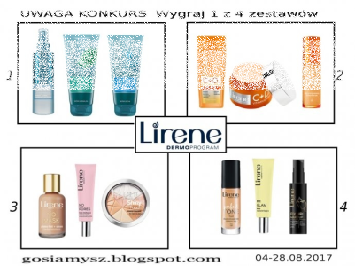 Wygraj 1 z 4 zestawów kosmetyków marki LIRENE