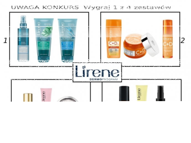 Wygraj 1 z 4 zestawów kosmetyków marki LIRENE