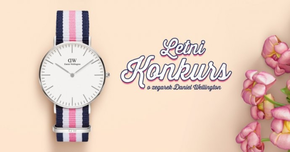 Wakacyjny konkurs o zegarek damski Daniel Wellington
