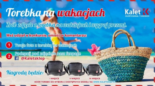 Konkurs "Torebka na wakacjach"