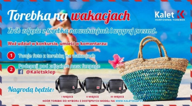 Konkurs "Torebka na wakacjach"