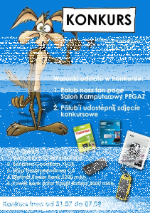 Konkurs od salonu komputerowego PEGAZ