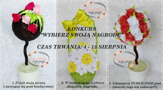 Konkurs "Wybierz swoją nagrodę"