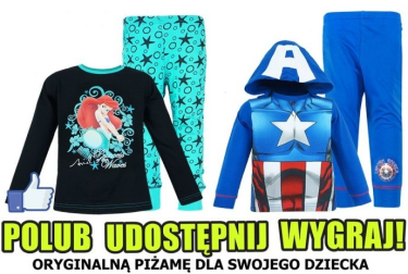 Wygraj oryginalną piżamę dla swojego dziecka