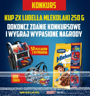 Konkurs "Lubię mlekołaki" Carrefour