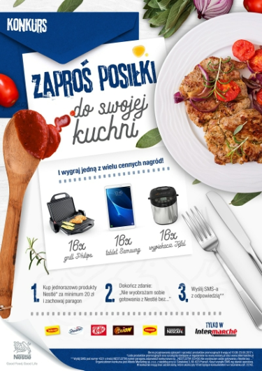 Konkurs "Zaproś posiłki do swojej kuchni" Intermarche