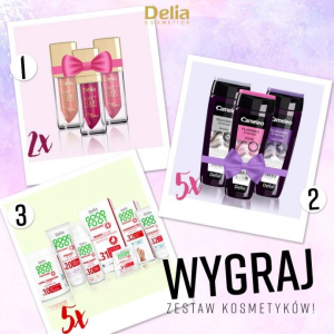 Wygraj zestaw kosmetyków Delia Cosmetics
