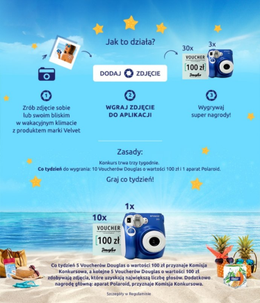 Konkurs "Zostań Wakacyjną Gwiazdą Velvet"