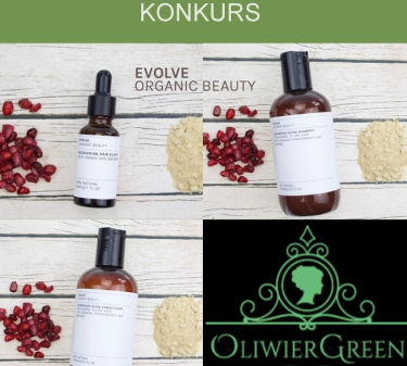 Wygraj zestaw do pielęgnacji włosów od Evolve Organic Beauty
