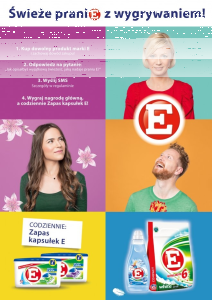 Konkurs "Świeże pranie z wygrywaniem" Drogerie Polskie