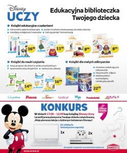 Konkurs plastyczny "Disney uczy" EMPIK