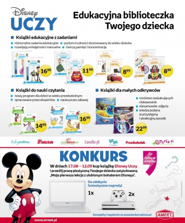 Konkurs plastyczny "Disney uczy" EMPIK