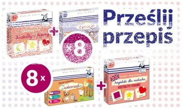 Konkurs "Przyślij przepis, wygraj zestaw nagród dla dziecka"