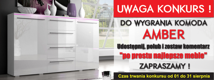 Wygraj komodę Amber