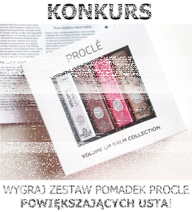 Wygraj zestaw pomadek Procle