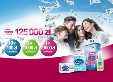 Loteria "Czysta kasa od Carex"