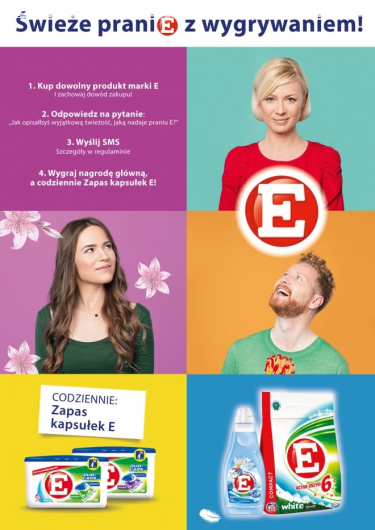 Konkurs "Świeże pranie z wygrywaniem" Spar