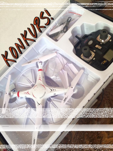 Wygraj DRON Z WBUDOWANĄ KAMERĄ