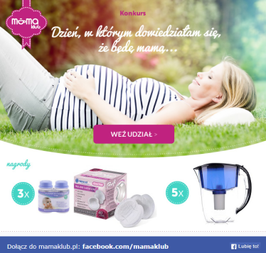 Konkurs "Dzień, w którym dowiedziałam się, że będę mamą... - edycja sierpień'17"