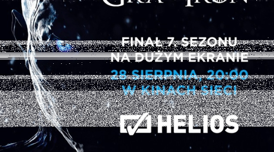 Wrocław: Wygraj podwójne zaproszenia do Heliosa na dowolny film, do godz. 9:00