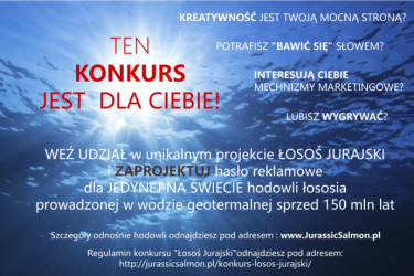 Wymyśl hasło dla Łososia Jurajskiego
