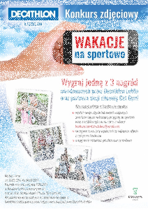 Konkurs fotograficzny "Wakacje na sportowo" Lublin