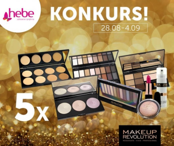 Konkurs "Hebe Makeup Revolution" do godz. 17:00