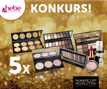 Konkurs "Hebe Makeup Revolution" do godz. 17:00