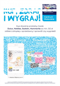 Loteria "Kup-Zdrap-Wygraj w Dulux Centrum Malarskie"