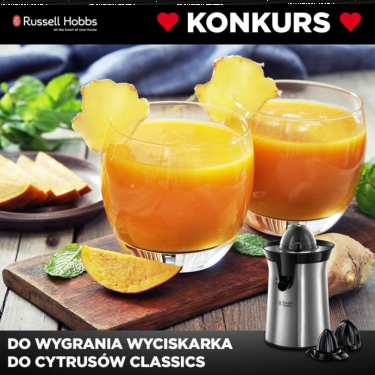 Wygraj wyciskarkę do cytrusów