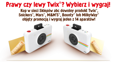Konkurs "TWIX - Prawy czy Lewy? Wybierz i wygraj"