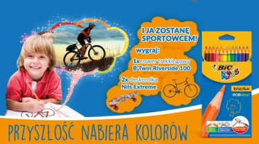 Konkurs plastyczny "I ja zostanę sportowcem" Leclerc Warszawa