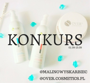 Konkurs z Over Cosmetics