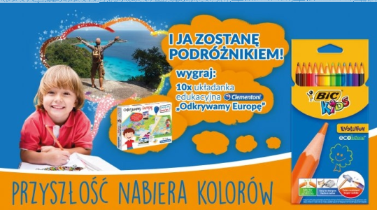 Konkurs plastyczny "I ja zostanę podróżnikiem" Carrefour Olsztyn