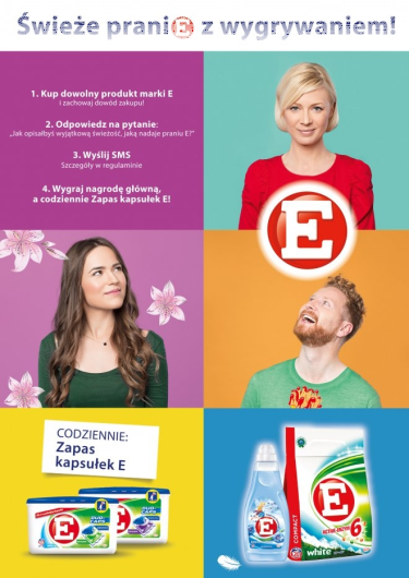 Konkurs "Świeże pranie z wygrywaniem" RAST Olsztyn