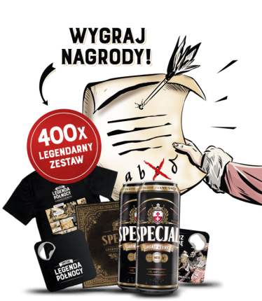 Konkurs "Specjal. Legenda Północy Legendarny Quiz" 18+