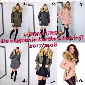 Konkurs "Zgarnij kurtkę z kolekcji 2017/2018"