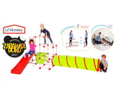 Wygraj drabinkę od Lil' Monkey Polska Climb N'Slide Everest z tunelem