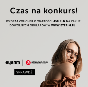 Wygraj voucher o wartości 450 zł na zakup dowolnych okularów w sklepie Eyerim!