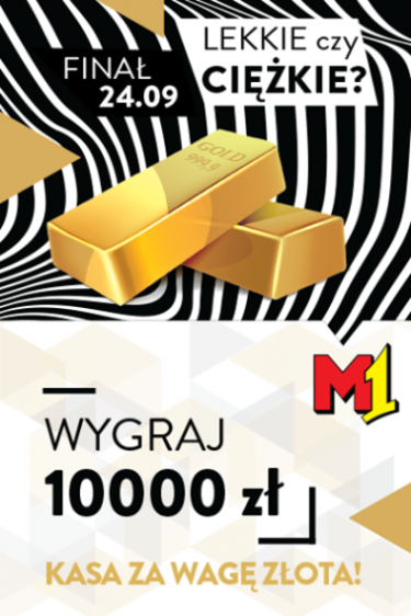 Konkurs "Kasa za wagę złota w M1"