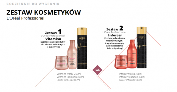 Wygraj kosmetyki L'Oréal Professionel!