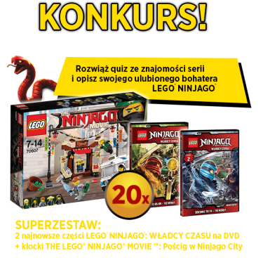 Konkurs "Lego® Ninjago®"