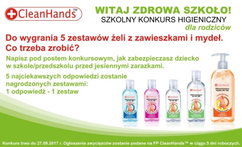 Konkurs "Witaj zdrowa szkoło"