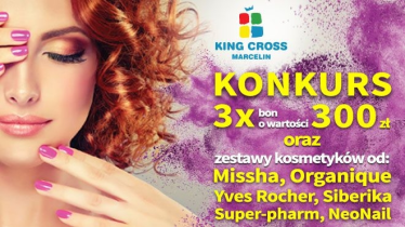 Poznań, Konkurs "Pokaż nam swój urodowy trik i wygraj 300 złotych na zakupy oraz wyjątkowe zestawy kosmetyków!"