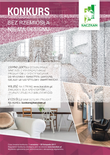 Konkurs "KACZKAN – bez rzemiosła nie ma designu"