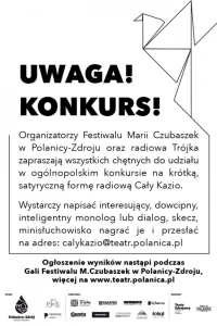 Ogólnopolski konkurs na krótką, satyryczną formę radiową "Cały Kazio"